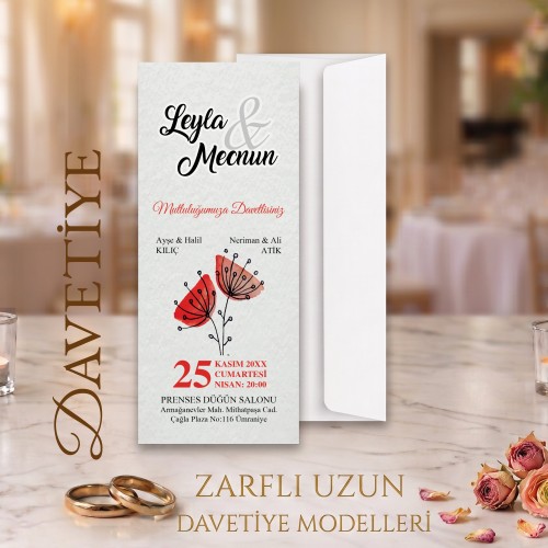 Beren Uzun Davetiye 1501 - Yaren Davetiye